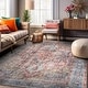 preview thumbnail 3 of 23, World Rug Gallery Traditional Distressed Washable Area Rug 10' x 14' - Rectangle