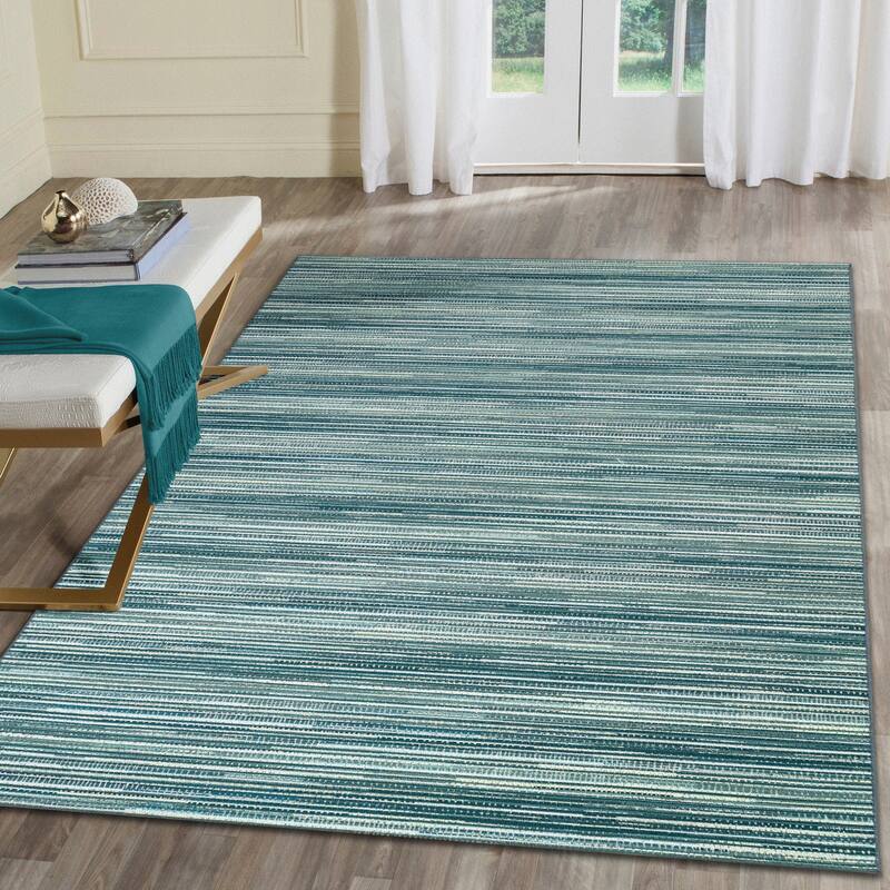 Liora Manne Marina Stripes Indoor/ Outdoor Area Rug