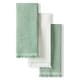 preview thumbnail 43 of 68, KITCHENAID Gourmet Series Gridlines Kitchen Towels 3-Pack Set, 100% Cotton Absorbent - 18"x28" Pistachio Green