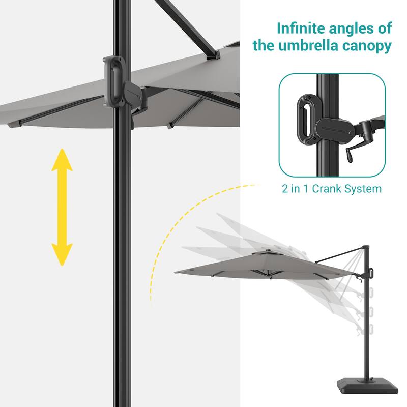 Sonkuki Outdoor 10FT Patio umbrella for Garden