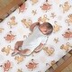 preview thumbnail 2 of 4, Lambs & Ivy Disney Baby Lion King Safari Fitted Crib Sheet - White