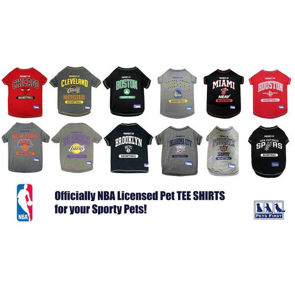 Shop Basketball Pet Tee Shirts Nba Licensed Comfortable