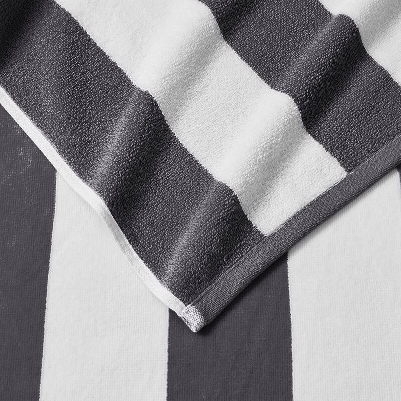 Linery & Co. Cotton Stripe Beach Towel, 4 Pack - 30" x 60"