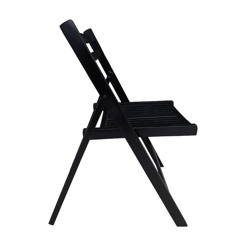 Furniture Slatted Wood Folding Special Event Chair