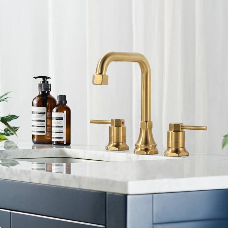 WOWOW Modern-Style Bathroom Faucet with Pop-Up Drain