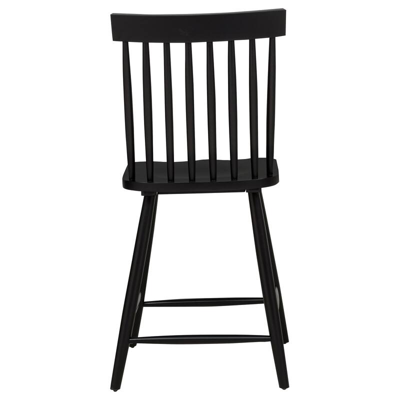 Andrews Windsor Counter Height Dining Side Chair (Set of 2)