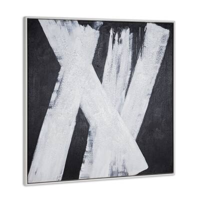Intersecting Dimensions, Hand Painted Canvas