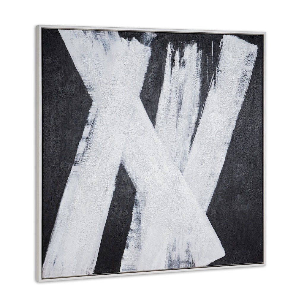 Intersecting Dimensions, Hand Painted Canvas