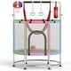 preview thumbnail 14 of 38, Gymax 6-in-1 Kids Trampoline Combo 55'' Toddler Play Activity Center