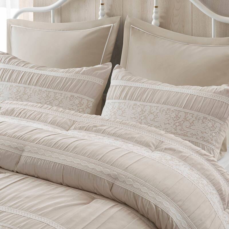 Madison Park Perryn 7 Piece Jacquard Comforter Set