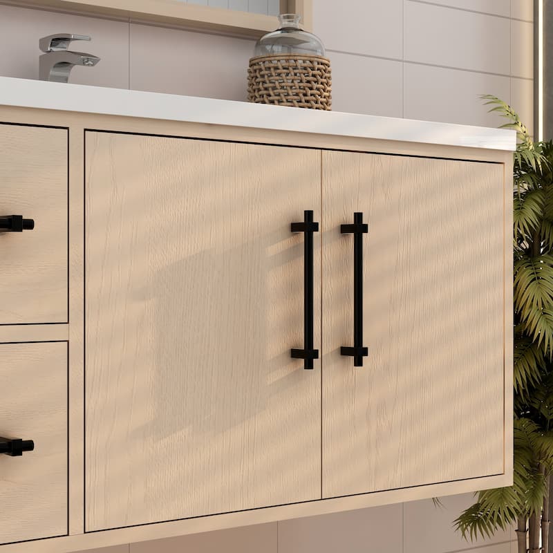 Victoria 42'' L Wall-mounted Vanity with Reinforced Acrylic Sink - 41.5