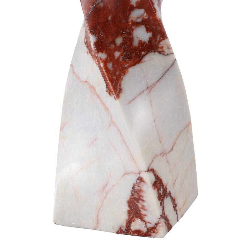 SAFAVIEH Couture Mayalenn Travertine Table Lamp - 18"W x 18"D x 29"H