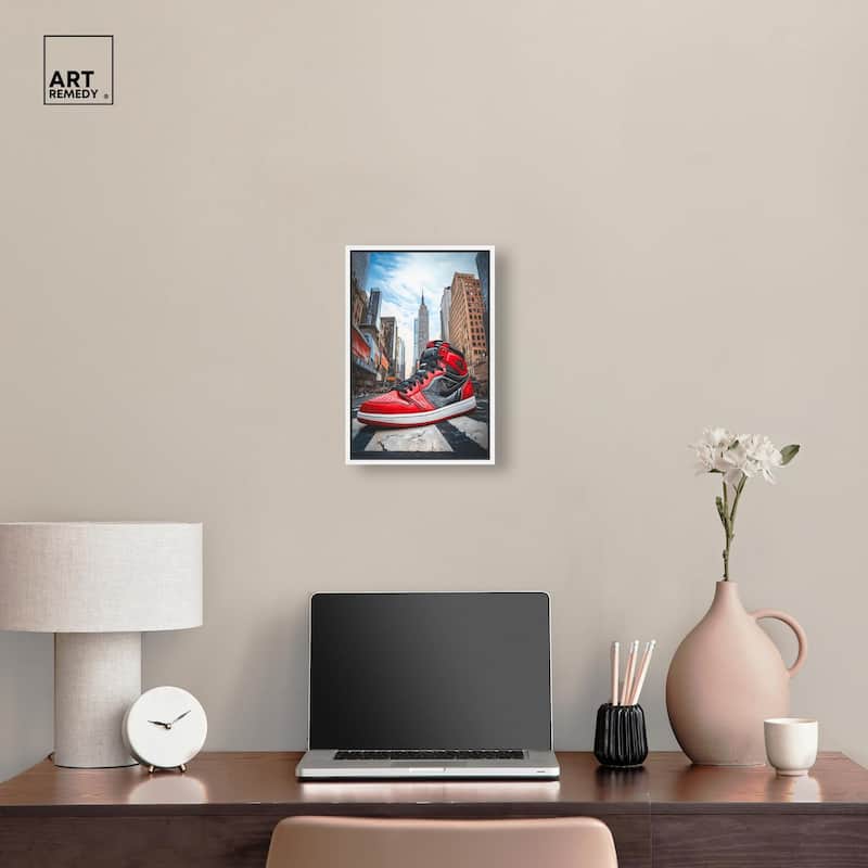 Sneaker of New York Canvas by Art Remedy