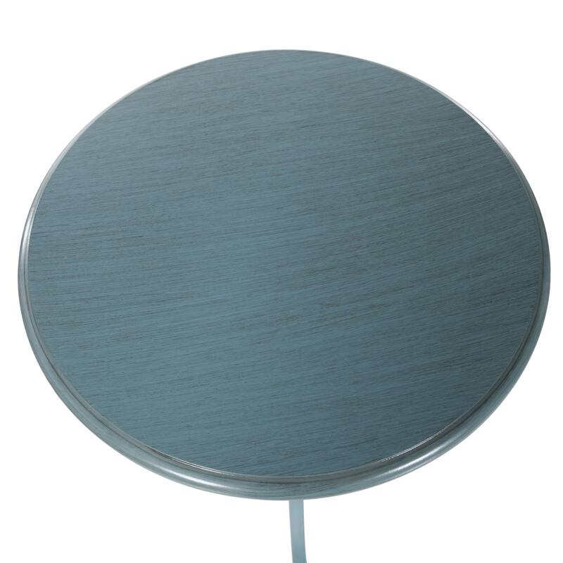 StyleCraft Harbor Breeze Round Pedestal Side Table