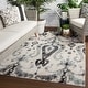 preview thumbnail 9 of 21, Nyla Indoor/ Outdoor Ikat Area Rug
