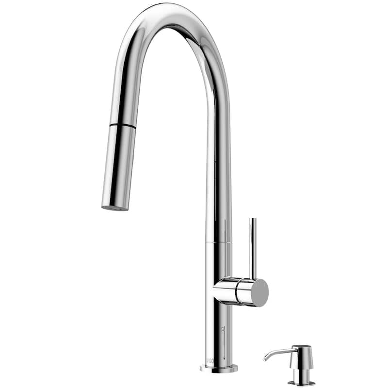 VIGO Greenwich Pull-Down Spray Kitchen Faucet