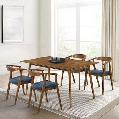 Westmont Santana 5 Piece Wood Dining Set