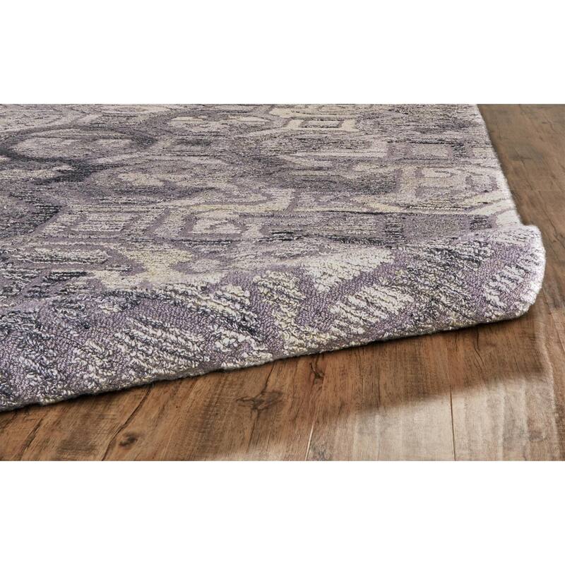 Modern Geometric Arrangement Round Rug - 8' Round