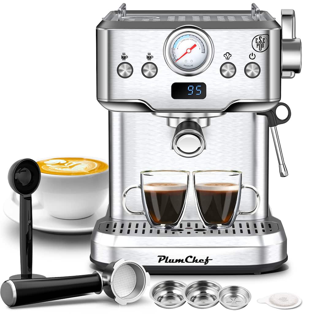 Anmytek 20 Bar Professional Espresso Machine with Milk Frother