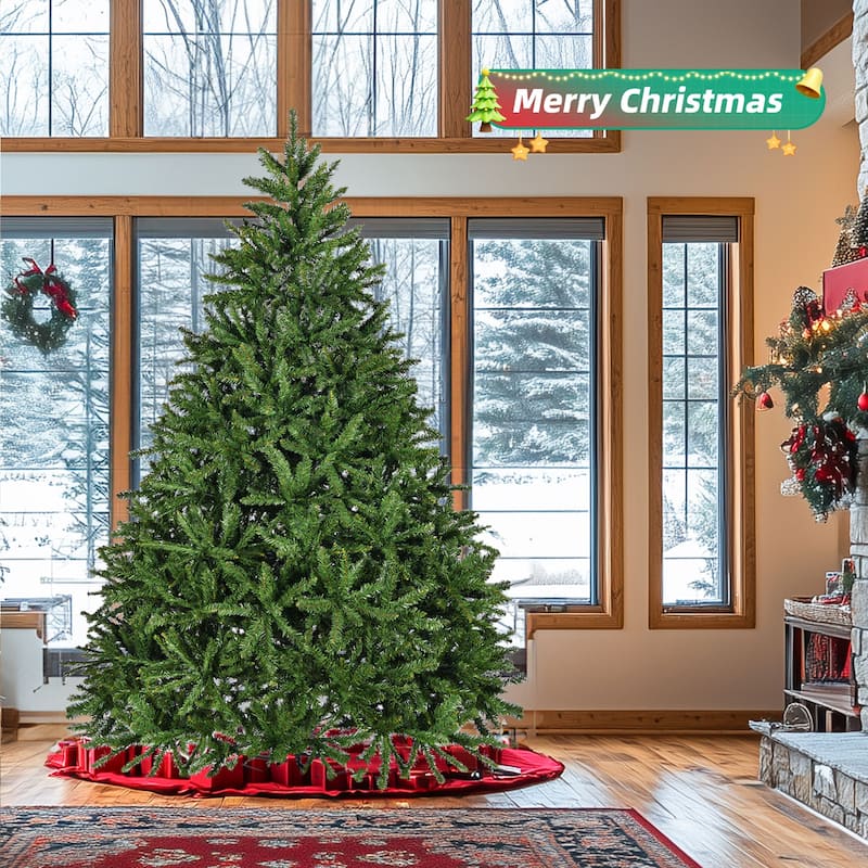 GDFStudio - Ethan Guide to the Elegant 7ft Artificial Christmas Tree - Green