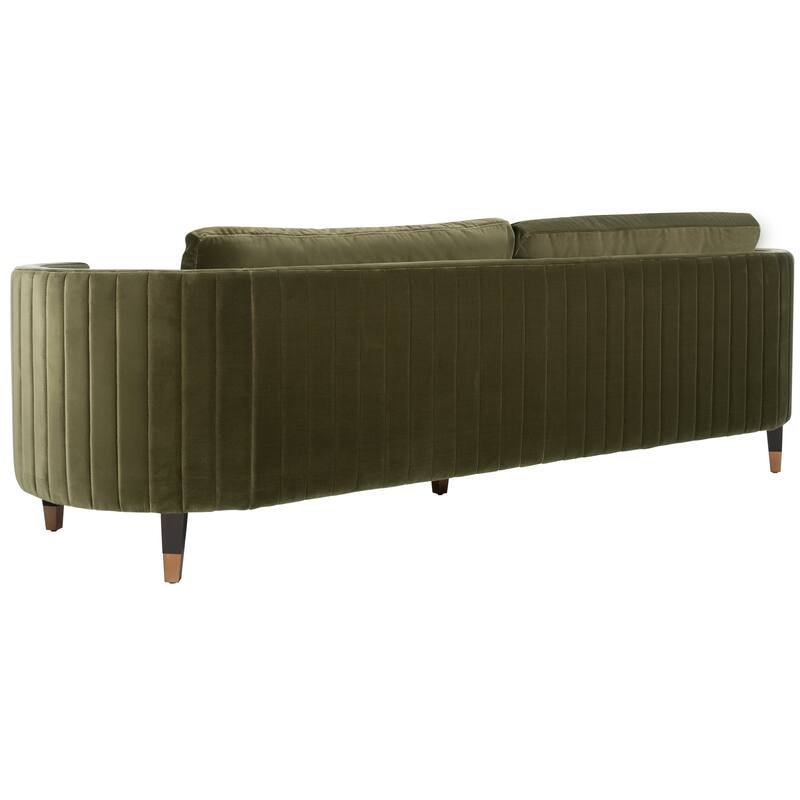 SAFAVIEH Home Winford Velvet Sofa - 91"W x 33"D x 26"H