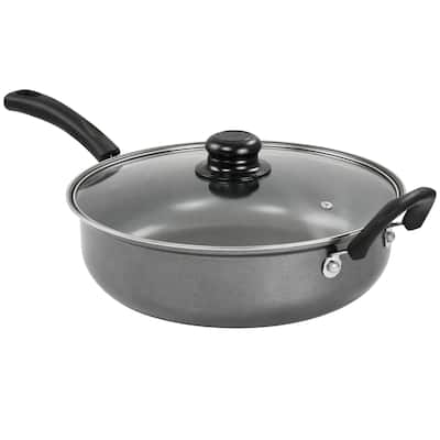 11 Inch Highberry Chicken Fryer with Lid in Grey - 11 Inch