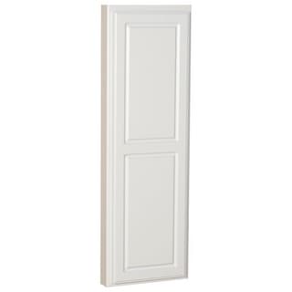 In Wall Recessed Ironing Board Cabinet with Storage Shelves - 7.8"L x 15.8"W x 47.8"H