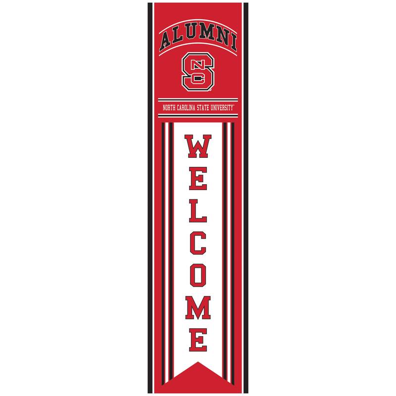 47" Porch Leaner Welcome Wall Sign, North Carolina State University - Multi