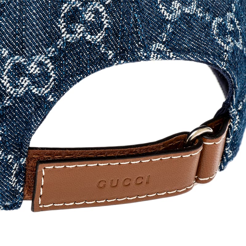 Gucci GG Denim Baseball Cap
