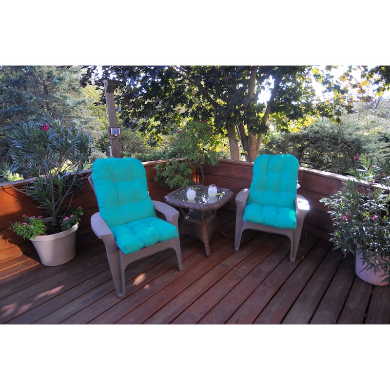 Outdoor Adirondack-style Patio Chair Cushion