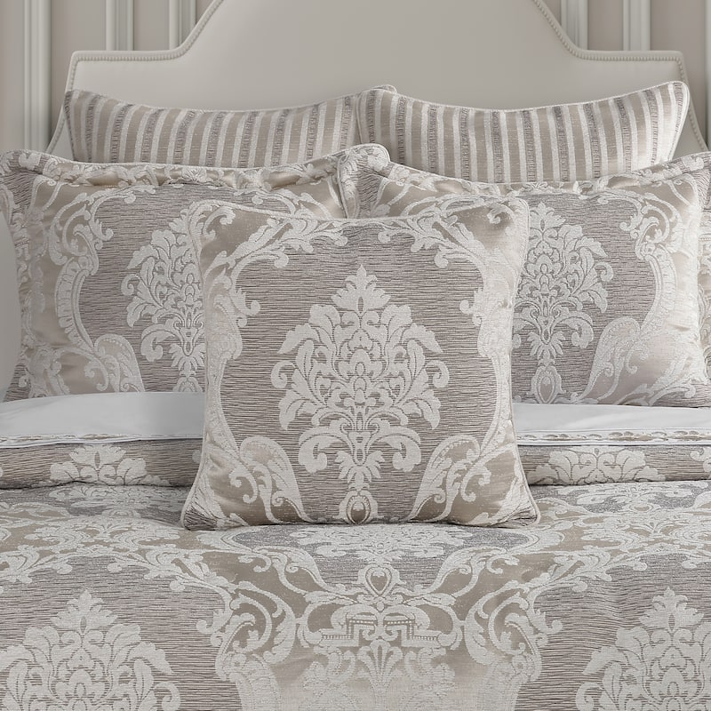 Queensbury 20" Square Decorative Throw Pillow