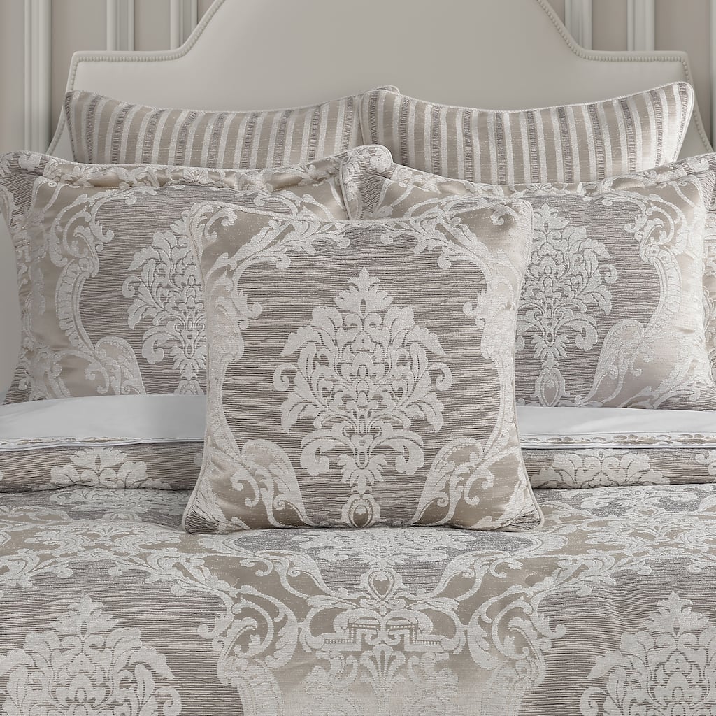 Queensbury 20" Square Decorative Throw Pillow