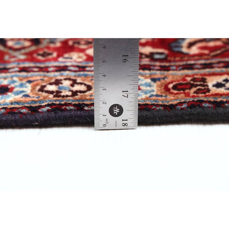 ECARPETGALLERY Hand-knotted Antalya Vintage Cream Wool Rug - 9'5 x 12'6