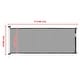 preview thumbnail 9 of 17, Yescom Retractable Baby Gate for Stairs 71" Wide 33" Tall Dog Gate for DoorwaysPool Desk Porch
