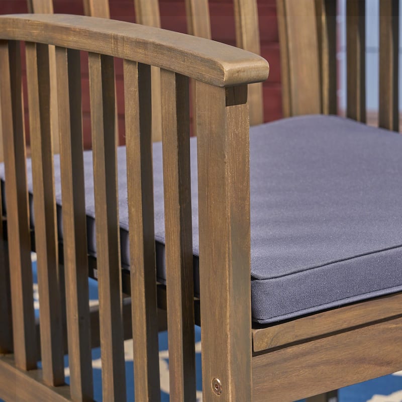 Acacia Wood Patio Chairs