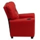 preview thumbnail 138 of 191, Contemporary Kids Recliner with Cup Holder