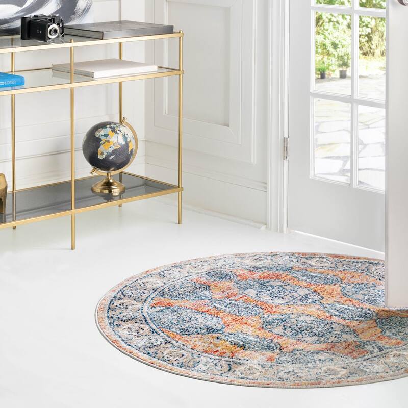 Traditional Nixa Collection Area Rug