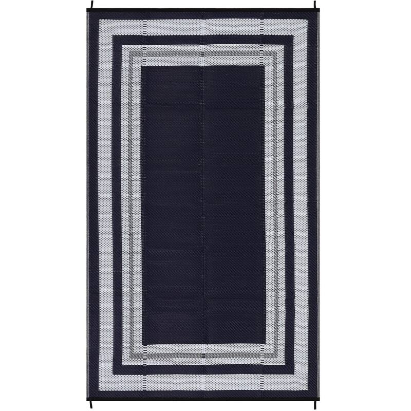 Outdoor Plastic Straw Rug Waterproof Outdoor Rug Reversible Plastic Camping Rugs for Patio Porch Deck Backyard
