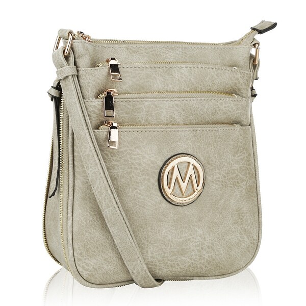 Multi compartment crossbody bag clearance