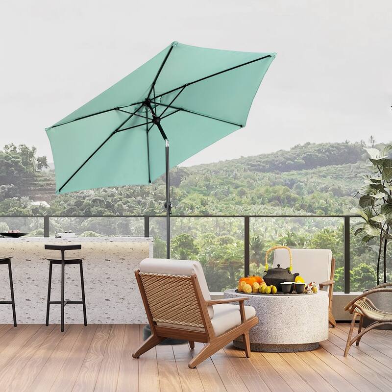 Topcraft 9ft Metal Tiltable Market Umbrella