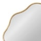 preview thumbnail 15 of 15, Kate and Laurel Viona Oval Scalloped Mirror