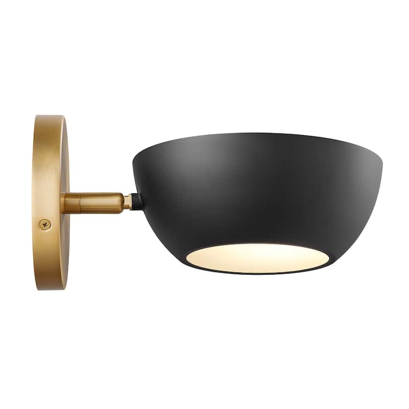 Bellevue SHWS80296 Meridian 2 Light 5" Tall Bathroom Sconce
