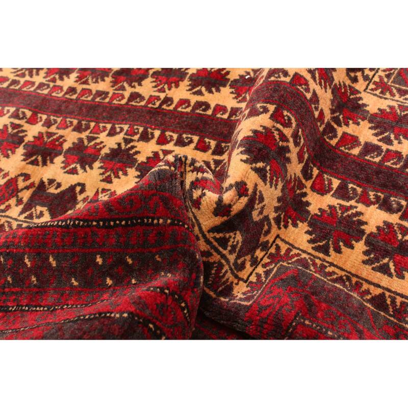 ECARPETGALLERY Hand-knotted Teimani Beige Wool Rug - 2'9 x 4'4