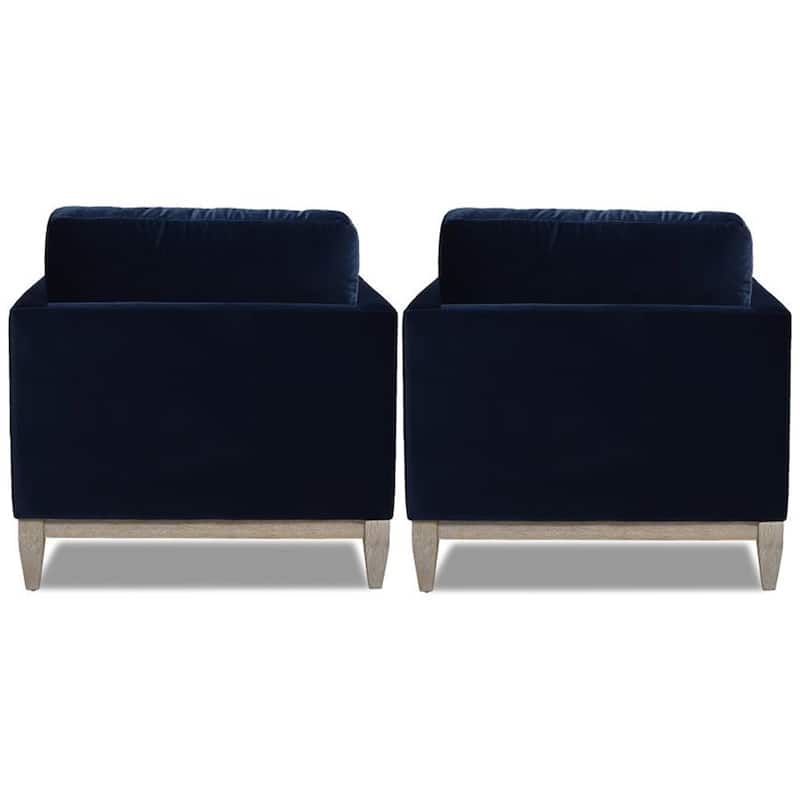 Knox 36" Modern Farmhouse Loose Pillow-Back Arm Chair