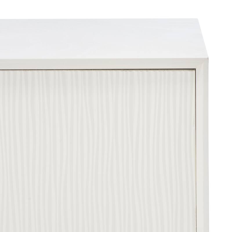 SAFAVIEH Bronwyn 2 Door 1 Shelf Media Stand - 47" W x 16" D x 20" H - 47Wx16Dx20H