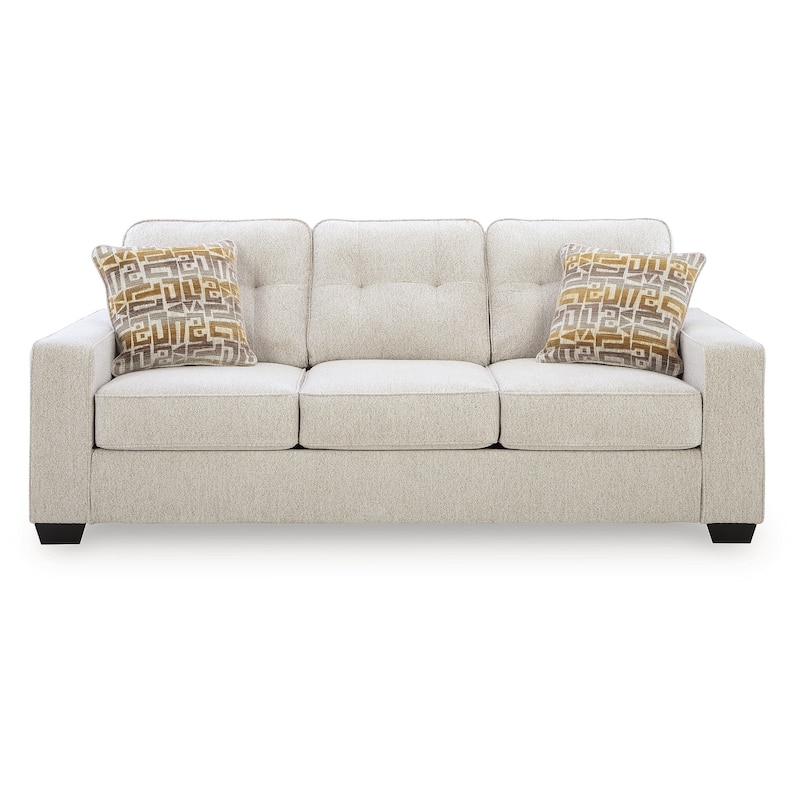 Signature Design by Ashley Fanciful Beige Sofa - 88"W x 40"D x 38"H