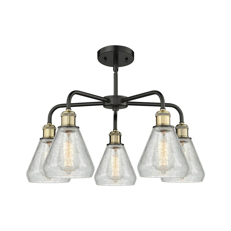 Innovations Lighting 516-5CR-15-24 Conesus Chandelier Conesus 5 Light