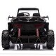 preview thumbnail 30 of 98, Kids 24V Police Car with Megaphone, Remote Control, Bluetooth, MP3, Suspension, LED Lights, 2-Seater