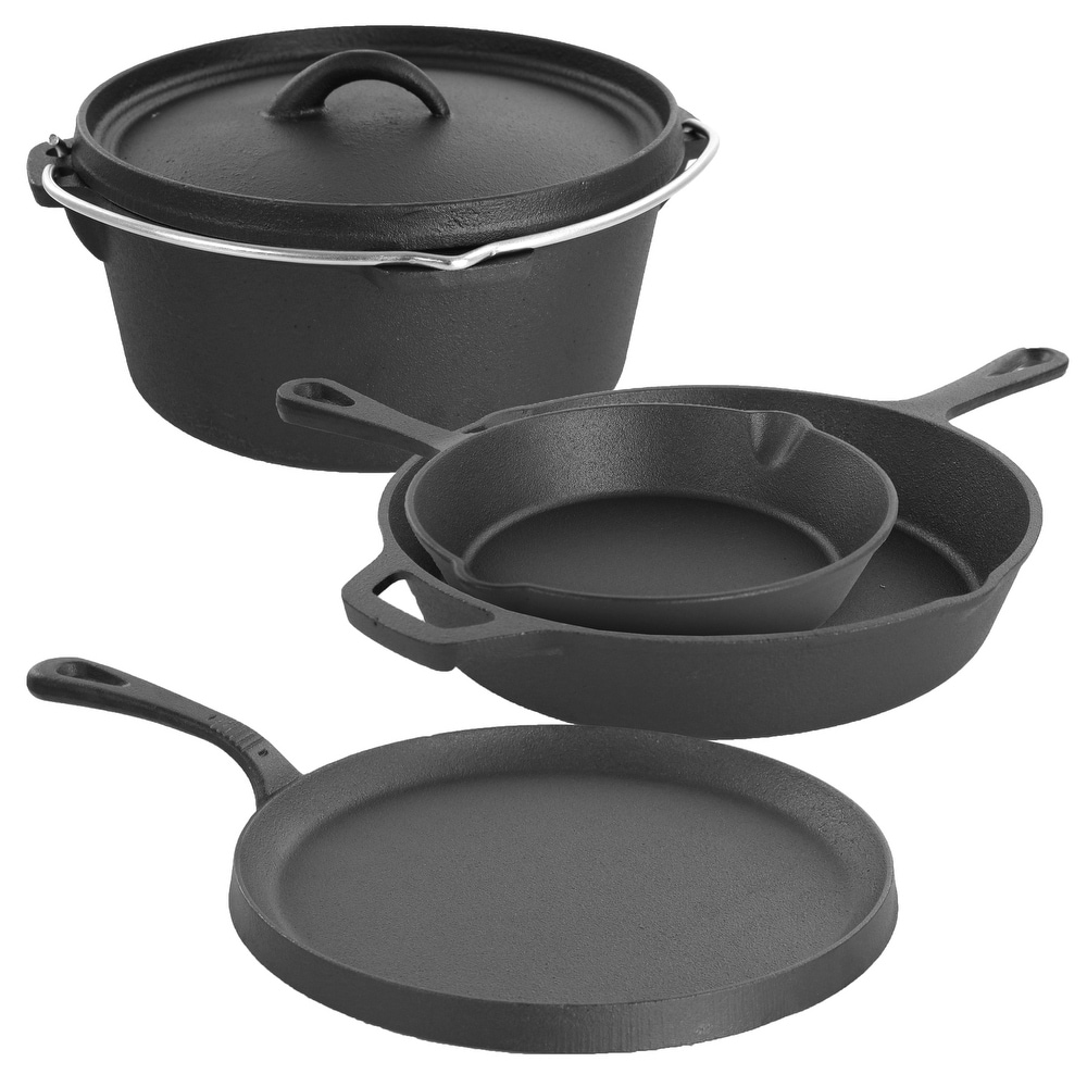Country Kitchen 13 Piece Pots and Pans Set - Safe Nonstick Cookware Set  Detachable Handle - Bed Bath & Beyond - 37508748