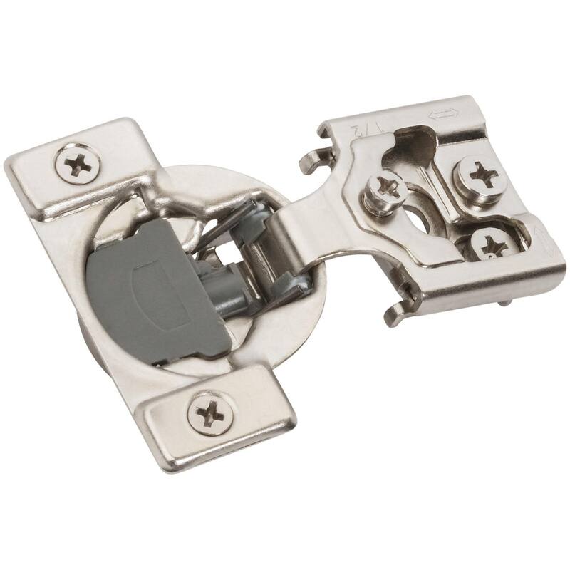 Amerock BP9235SCFF 1/2" (13mm) Overlay Face Frame Soft-Close Concealed - Nickel